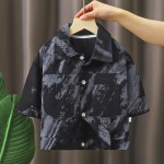 Children's Shirt - Denim Cotton Long-Sleeved Factory