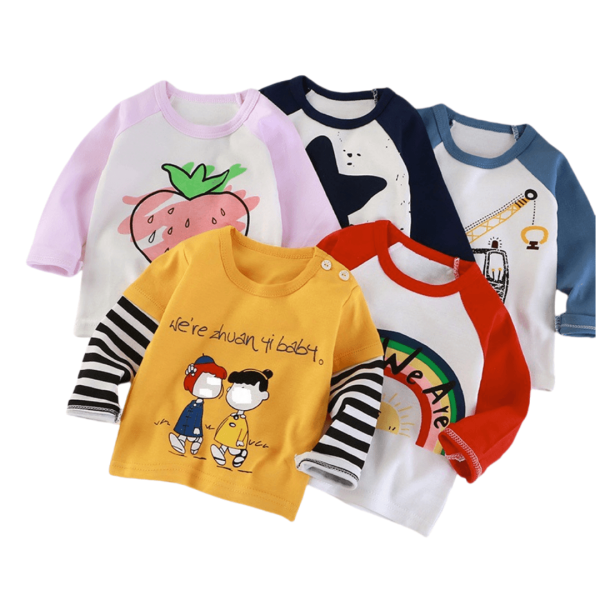 Children's T-Shirt - Cotton Bottoming Shirt Wholesale