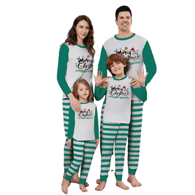 Christmas Pajamas - Striped Sports Family Factory