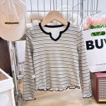 Children's T-Shirt - Stripes Long Sleeve Tops