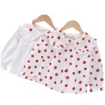 Girls Blouse - Casual Cotton Long-Sleeved Factory