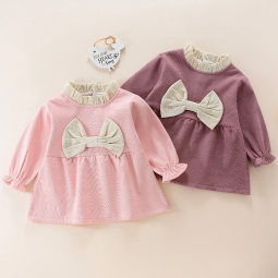 Girls' Dress - Crocheted Fleece-lined Factory