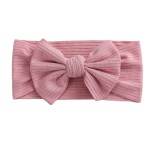 Baby Hair Bands - Nylon Stretchy Bow Wholesale