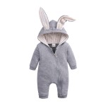 Baby Rompers - Winter Hooded Jumpsuit Factory