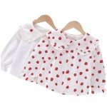 Girls Blouse - Casual Cotton Long-Sleeved Factory