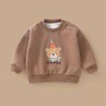 Baby Hoodie - Cartoon Print Spring/Autumn Factory