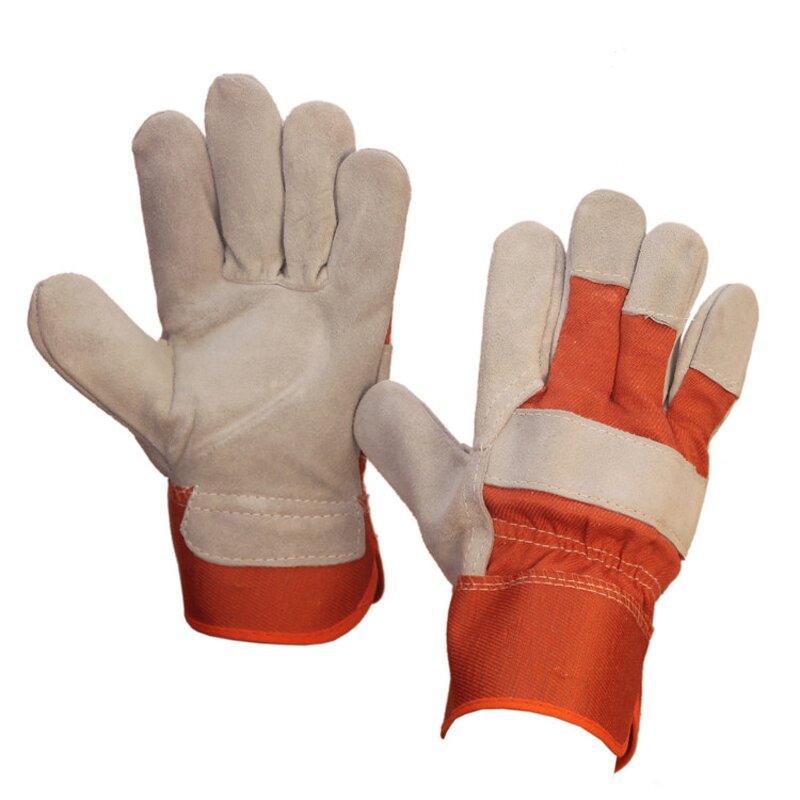 Welding Gloves Factory - Cowhide Split Leather Custom Color