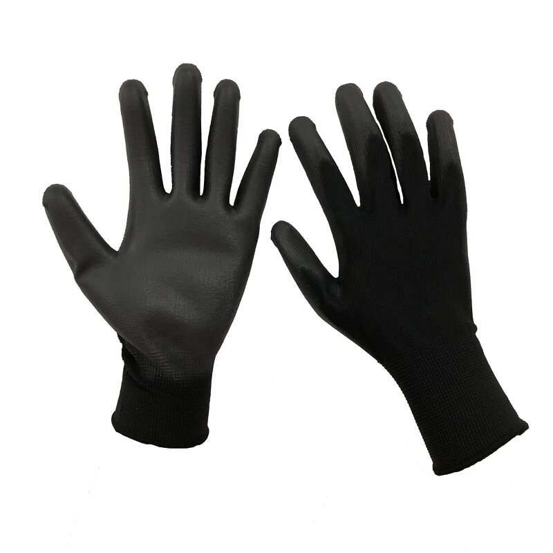 Safety Work Gloves Manufacturer - EN388 4131 Polyester PU