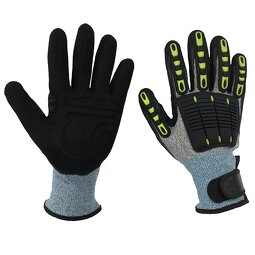 Nitrile Gloves Factory - Chemical Resistance TPR Impact