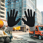 Construction Gloves Factory - CE EN388 Nitrile Coated