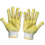 Working Gloves Manufacturer - PVC Dotted Cotton Hand