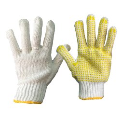 Industrial Work Gloves Factory - 7G Tiger Paw PVC Dots