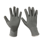 PU Coated Gloves Manufacturer - EN388 4543 Cutting Level