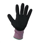 Cut Resistant Gloves Manufacturer - HPPE Sandy Nitrile Level 5