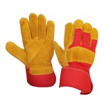 Leather Work Gloves Manufacturer - Winter Cow Split Warm