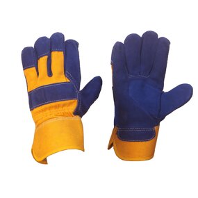Garden Gloves Manufacturer - Cowhide Leather Palm Cotton