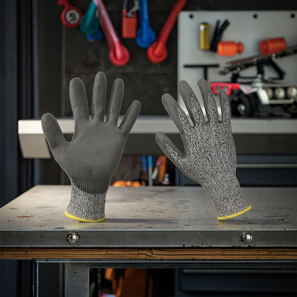 Safety Gloves Manufacturer - HPPE PU Coated Outdoor