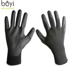 Safety Work Gloves Manufacturer - EN388 4131 Polyester PU