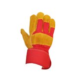 Leather Work Gloves Manufacturer - Winter Cow Split Warm