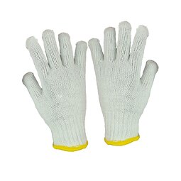 Cotton Knitted Gloves Factory - 7G 3-Strand Yarn XL