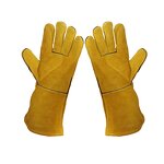 Industrial Safety Gloves Manufacturer - Cowhide Split Fire Resistant