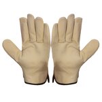 Welding Gloves Factory - Cow Grain Leather Driver Garden