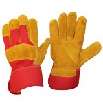 Leather Work Gloves Manufacturer - Winter Cow Split Warm