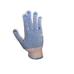 Cotton Labor Gloves Factory - White Dotted Cheap