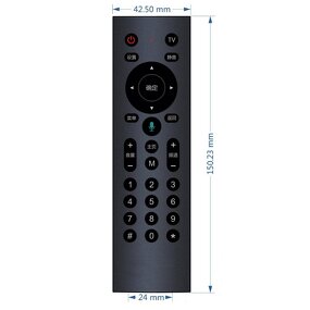 TV Voice Remote Control Factory - LY407 Built-in Microphone BT