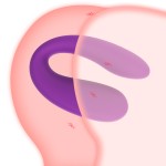 S-hande Mini U Shape Wearable Vibrator Clitoris and Anal Female Adult Sex Toys for Couple Vibration Adult Sex Toy Wholesale