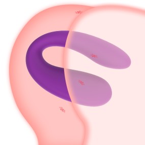 S-hande Mini U Shape Wearable Vibrator Clitoris and Anal Female Adult Sex Toys for Couple Vibration Adult Sex Toy Wholesale