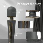 S-Hande High Quality Wand Massage Multiple Speed Electric Back Adult Master Hand Neck Massager Custom Private Logo