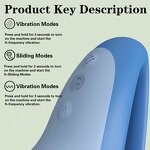 S-Hande Handheld Women Vibrator G Spot Clitoral Stimulation Massage Strong Vibration for Masturbation