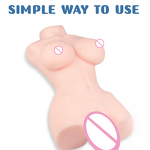 S-hande Reality TPE Pocket Pussie Doll Real Male Masturbation Tool Anal Soft Doll Silicone Masturbation Vaginas Sexuales