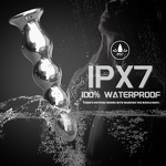 S-hande Consoladores Anales Remote Control Vibrators for Women Anal Plug Anale Metal Beads Butt Plug