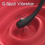 S-hande Customized logo g Spot Vibrator Strong Vibration Bendable Female Masturbator Massager Safer Sex