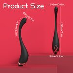 S-hande Customized logo g Spot Vibrator Strong Vibration Bendable Female Masturbator Massager Safer Sex