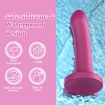 S-Hande Remote Control Strapless Strap on Vibrator Silicone Lesbian Vibrator Type Strapons for Women