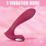 S-Hande Remote Control G Spot Stimulation Vibrator Outdoor Wearable Female Orgasmic Quiet Toy for Women Masturbating