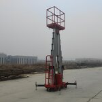 Mast Lift - 8m Aluminum Hydraulic Single Factory