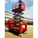 Crawler Scissor Lift - Rough Terrain Diesel Factory