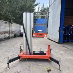 Mobile Lift - 8m Telescopic Single Post Factory