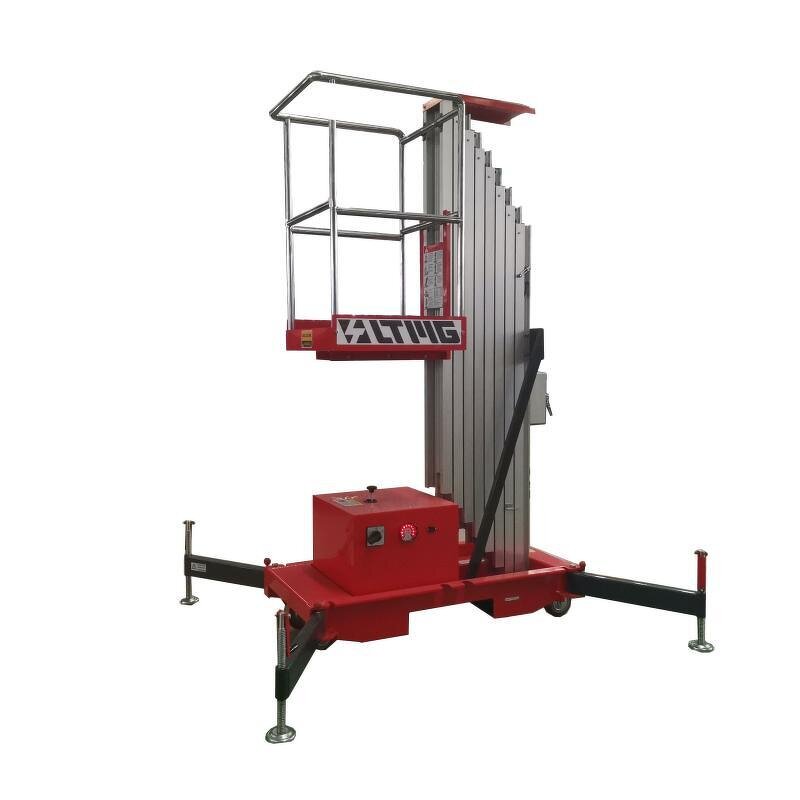Mast Lift - 20ft Mobile Electric Hydraulic Factory