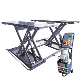 Scissor Car Lift - Compact Mid-Rise Versatile