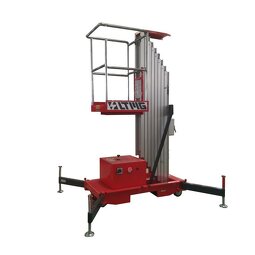Mast Lift - 8m Aluminum Hydraulic Single Factory