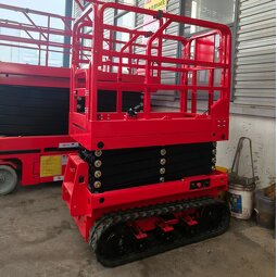 Crawler Scissor Lift - Mobile Self Propelled 4-14m