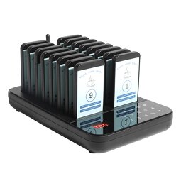 Wireless Calling System Factory - 16-Beeper Restaurant