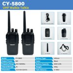 UHF Handheld Walkie Talkie Factory - Type-C Charging OEM