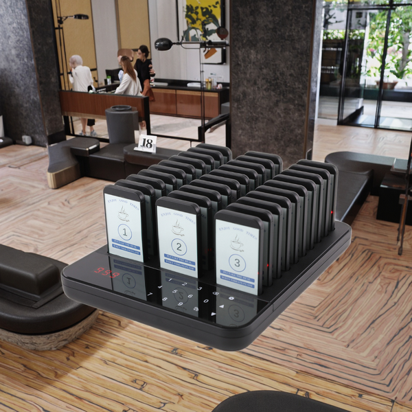 Restaurant Customer Pager Factory - 433MHz Vibrated