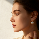 Pearl Earrings - 925 Sterling Silver Hoop Factory